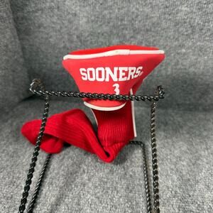 OU Sooners Golf Club Sock Red 3 Wood Golfing Gear Club Cover